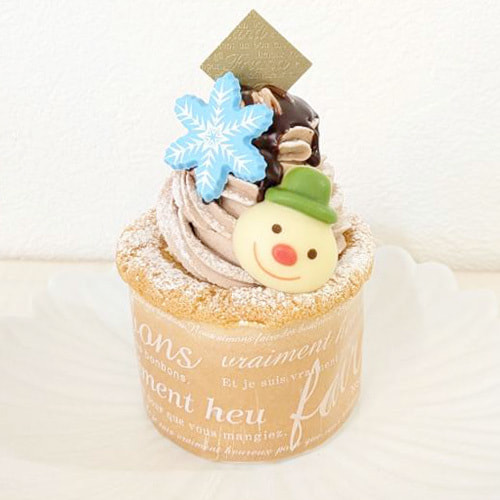 富士市かわいいケーキ屋テテのカップケーキ・ショコラ