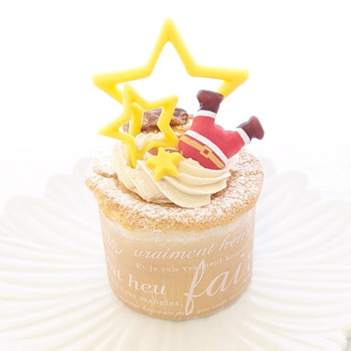 富士市ケーキ屋テテのカップケーキ・キャラメルハート